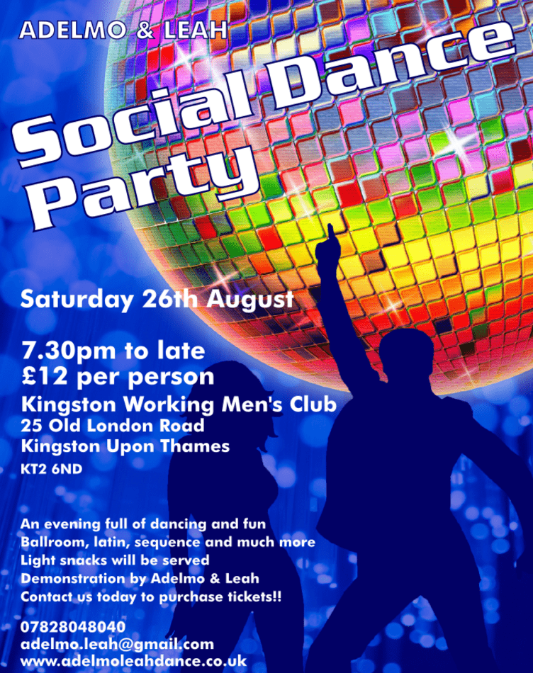 Summer Dance Party Kingston upon thames